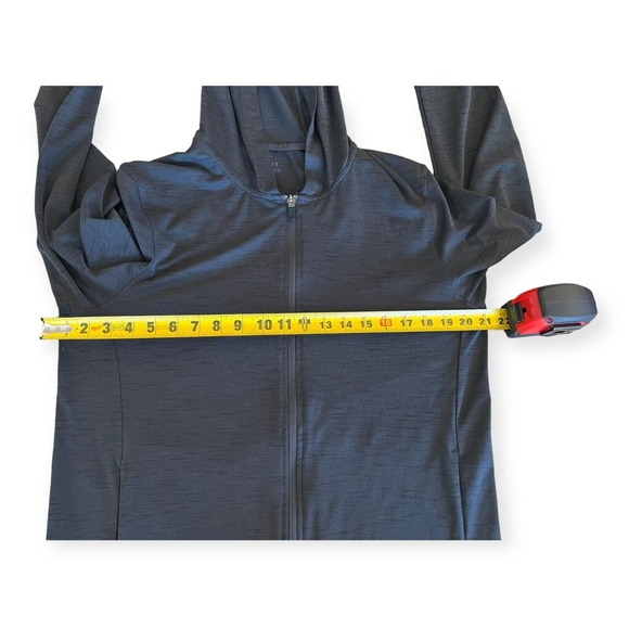 Nike Dri-Fit Women's Black Small S Jacket Hooded Full Zip Athletic Running - Picture 7 of 8